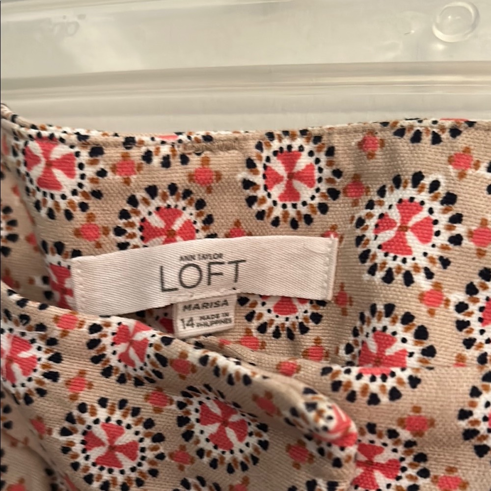 Ann Taylor LOFT Patterned Pants